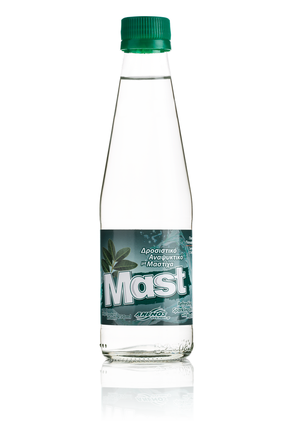 Mast soft drink with mastic glass bottle 250ml
