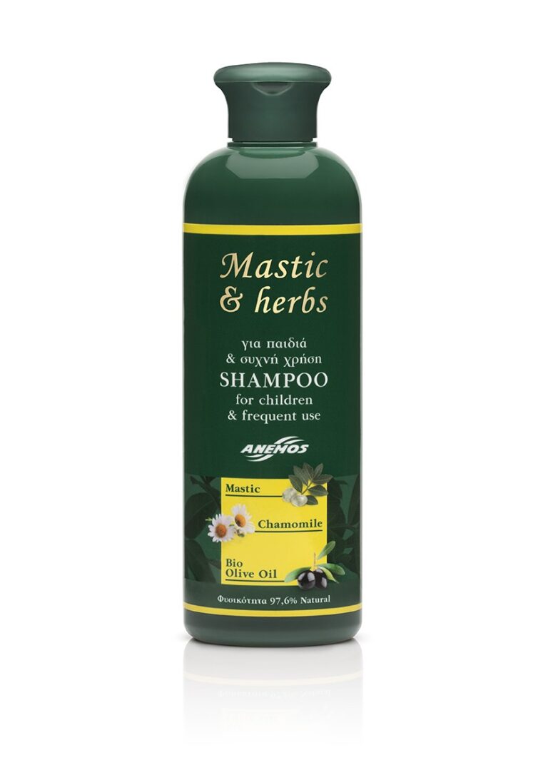 Shampoo Mastic & herbs for Children & Frequent use