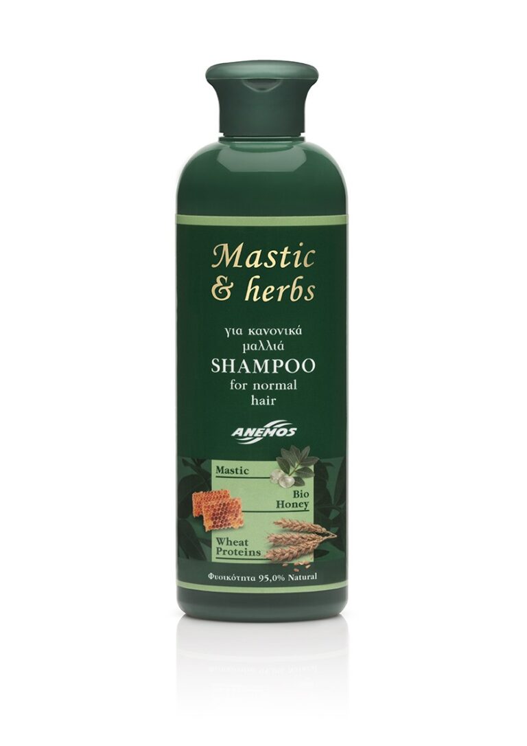 Shampoo Mastic & herbs for normal hairs