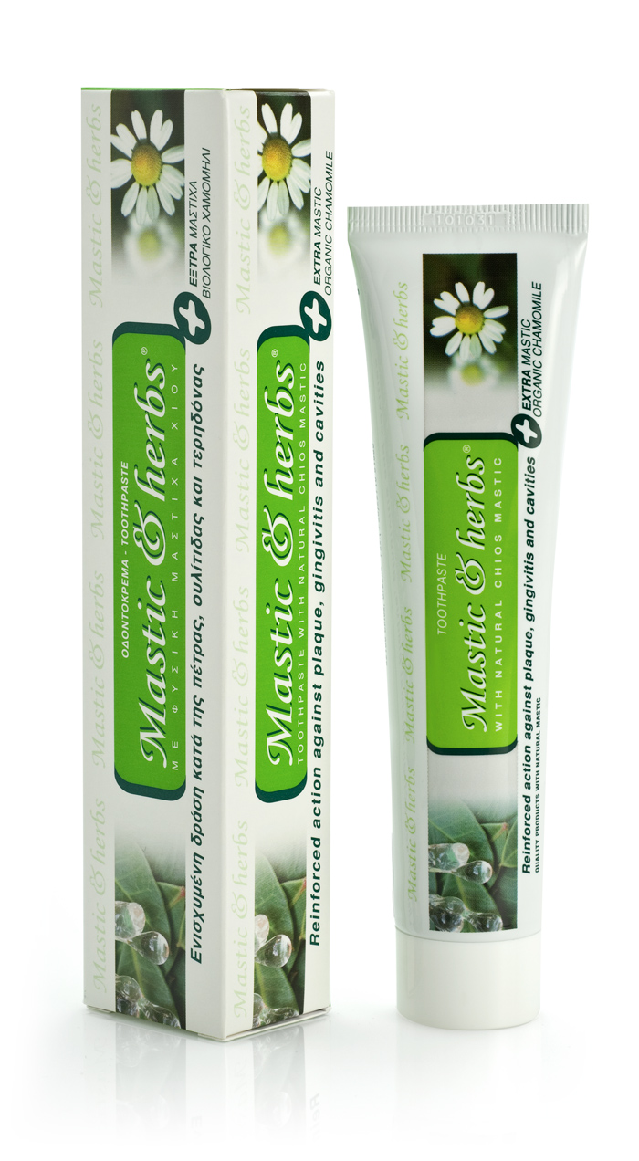 Toothpaste Mastic & herbs with mastic and Bio camomile