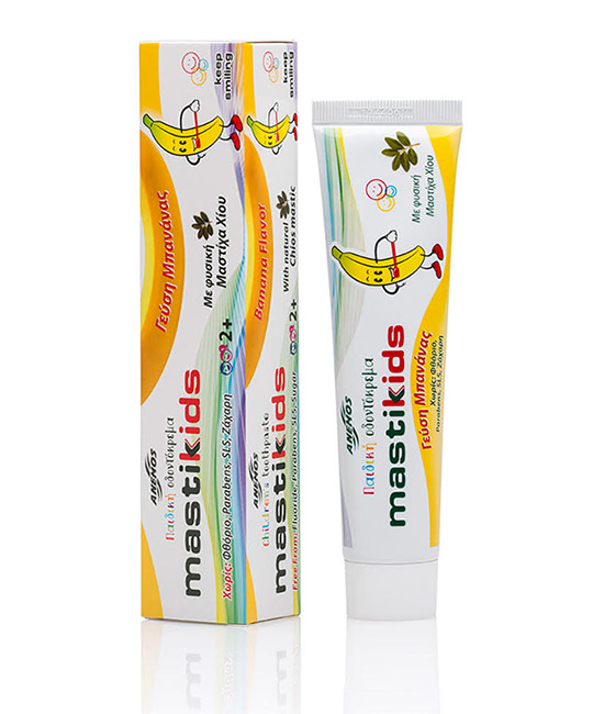Toothpaste for children with mastic & banana